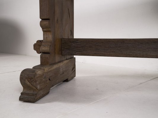 19th Century Oak Table-VLO-910821