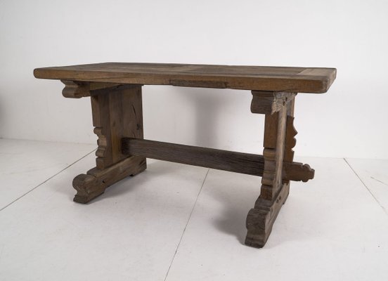 19th Century Oak Table-VLO-910821