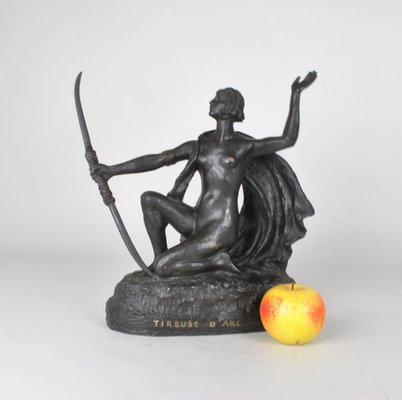 19th Century Orientalist Bronze Sculpture by Eugène L'Hoest-SYQ-701455