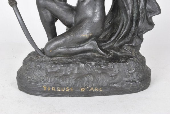 19th Century Orientalist Bronze Sculpture by Eugène L'Hoest-SYQ-701455