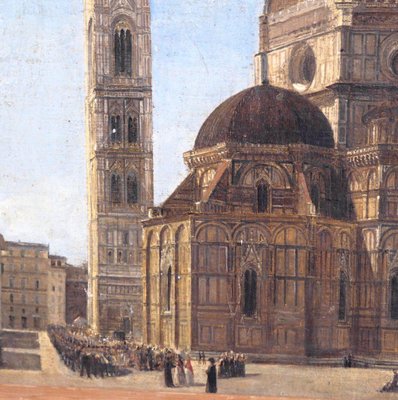 19th Century Painting Duomo in Firenze by P.K-SA-705016