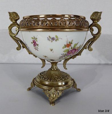 19th Century Porcelain Bronze Cup-RVK-1220209