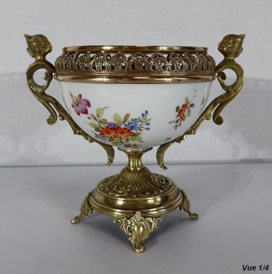 19th Century Porcelain Bronze Cup-RVK-1220209