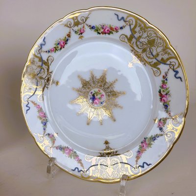 19th Century Porcelain Plates from Macé, Sèvres, Set of 12-SYQ-1802010