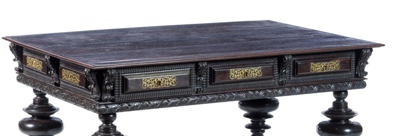 19th Century Portuguese Table in Rosewood-FDW-2019666