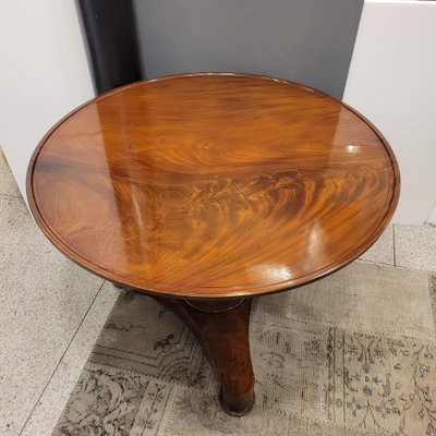 19th Century Regency Mahogany Palm Gueridón Table, England-NUC-2042857