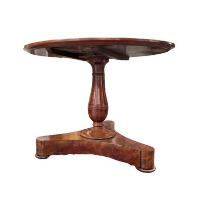 19th Century Regency Mahogany Palm Gueridón Table, England-NUC-2042857