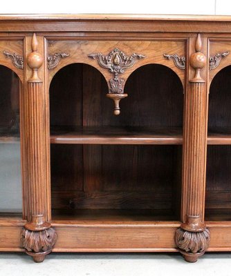 19th Century Renaissance Style Walnut Sideboard-RVK-729823