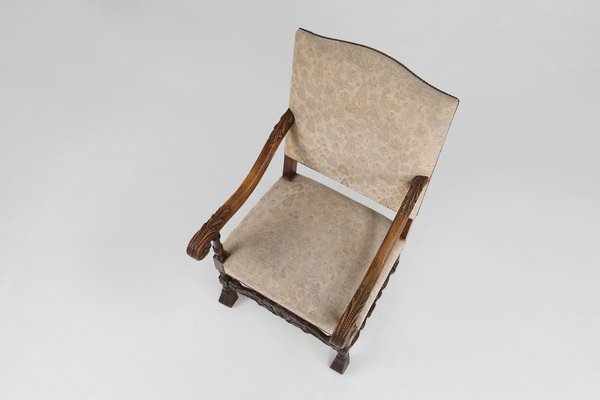 19th Century Renaissance Throne Armchair, 1850s-YSY-1797508