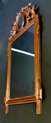 19th Century Rococo Style French Giltwood Mirror-QRS-674546