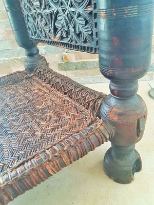 19th Century Rustic Stool-POM-582616