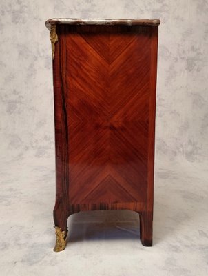 19th Century Satin & Amaranth Dresser of Two Style Transition-BSB-1115299