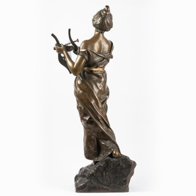 19th Century Sculpture in Patinated Bronze attributed to Emmanuel Villanis-WFS-2041564