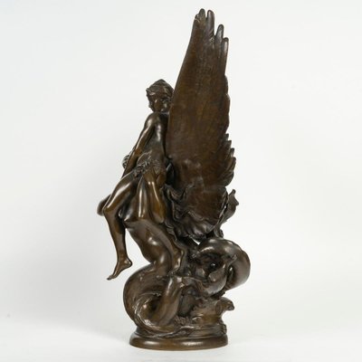 19th Century Sculpture in Patinated Bronze attributed to Ferdinand Barbedienne-WFS-2041567