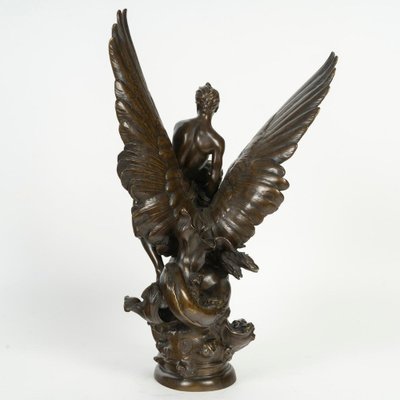 19th Century Sculpture in Patinated Bronze attributed to Ferdinand Barbedienne-WFS-2041567