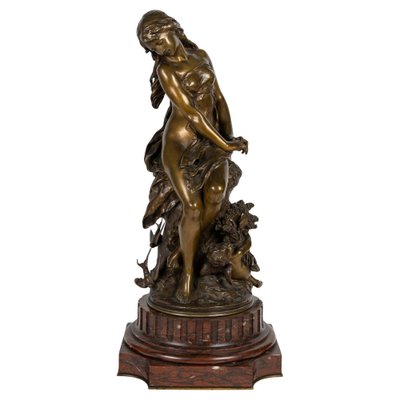 19th Century Sculpture in Patinated Bronze attributed to Mathurin Moreau-WFS-2041566