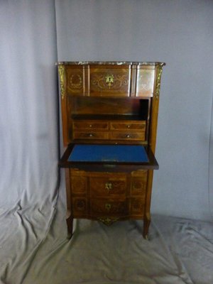 19th Century Secretaire in Marquetry-WSV-1122530