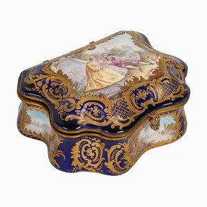 19th Century Sèvres Porcelain Box and Chest-WFS-1806521