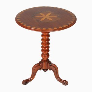 19th Century Side Table with Intarsia-ZLE-1798345