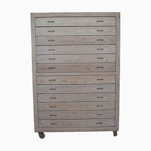 19th Century Spanish Industrial Chest of Drawers Bread Factory-TCS-1812767