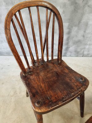 19th Century Stick Back Windsor Chairs, Set of 2-IFQ-2017297