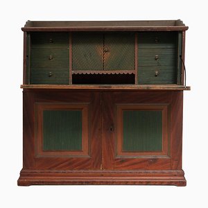 19th Century Swedish Country Pine Secretary Desk-MJF-1009810