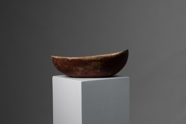 19th-Century Swedish Country Wooden Bowl-MJF-1118199