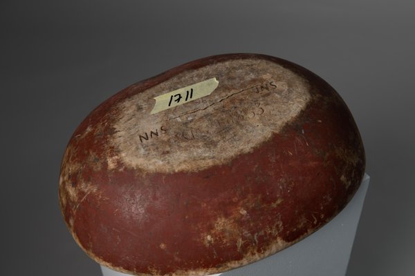 19th-Century Swedish Country Wooden Bowl-MJF-1118199