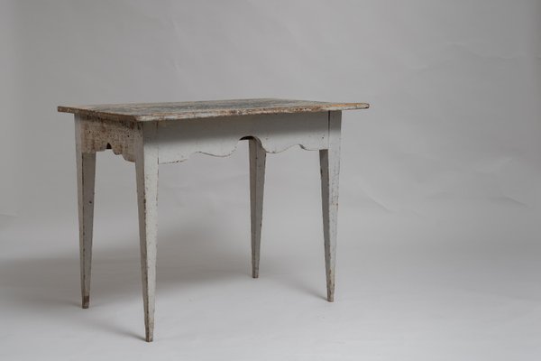 19th Century Swedish Gustavian Pine Wall Table-MJF-1133491