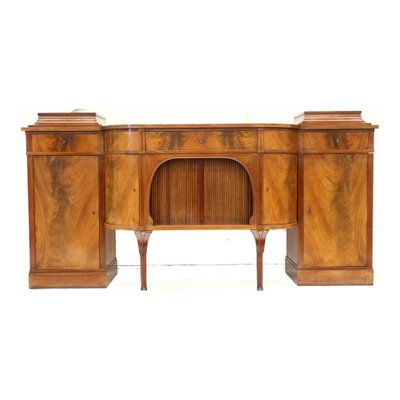 19th Century Victorian Flamed Mahogany Sideboard-XID-1420745