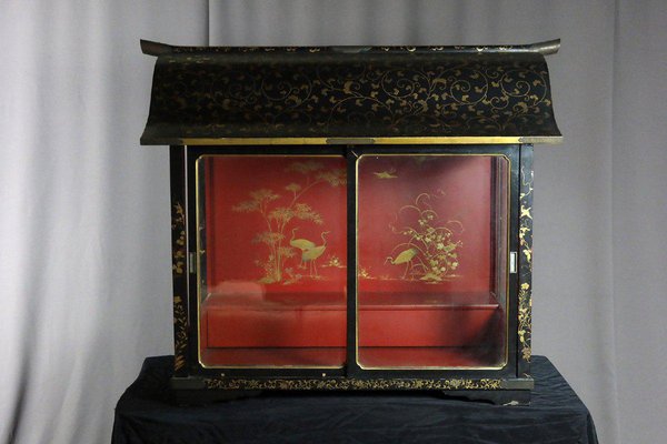 19th Century Vitrine in Japanese Lacquer-WSV-1378401