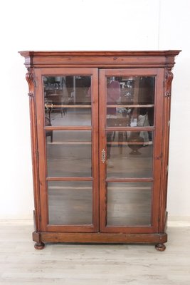 19th Century Vitrine in Larch Wood-DCO-2016342