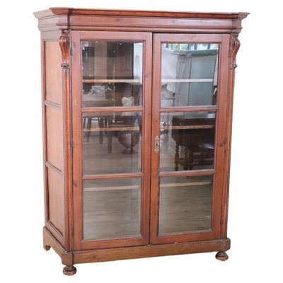 19th Century Vitrine in Larch Wood-DCO-2016342