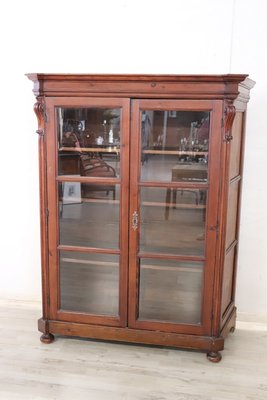 19th Century Vitrine in Larch Wood-DCO-2016342