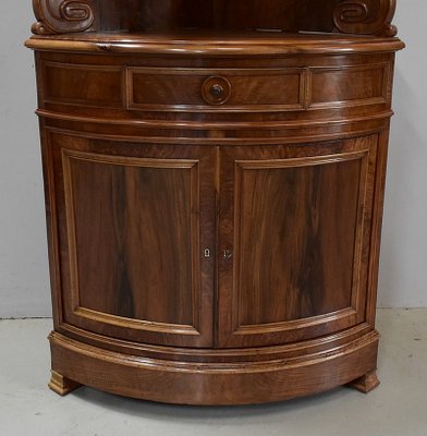 19th Century Walnut Corner Cabinets, Set of 2-RVK-680110