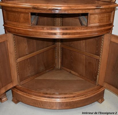 19th Century Walnut Corner Cabinets, Set of 2-RVK-680110