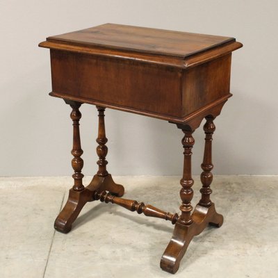 19th Century Walnut Table-UMS-1124553