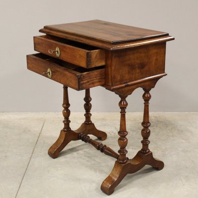 19th Century Walnut Table-UMS-1124553