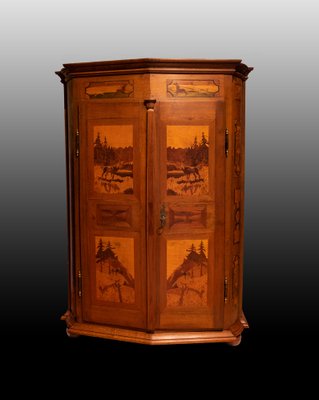 19th Century Wardrobe with Deer-DAP-1384477