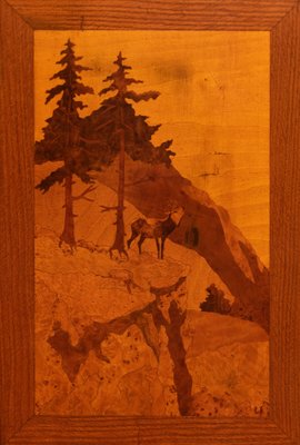 19th Century Wardrobe with Deer-DAP-1384477