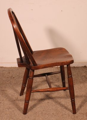 19th Century Windsor Chairs, Set of 4-HPU-2018248