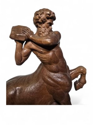 19th-Century Wood Centaur Sculpture, 1890s-FDW-2039623