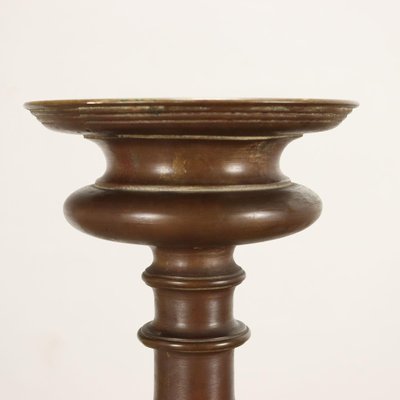 19th or 20th Century Bronze Candleholder, Italy-VMM-1344641