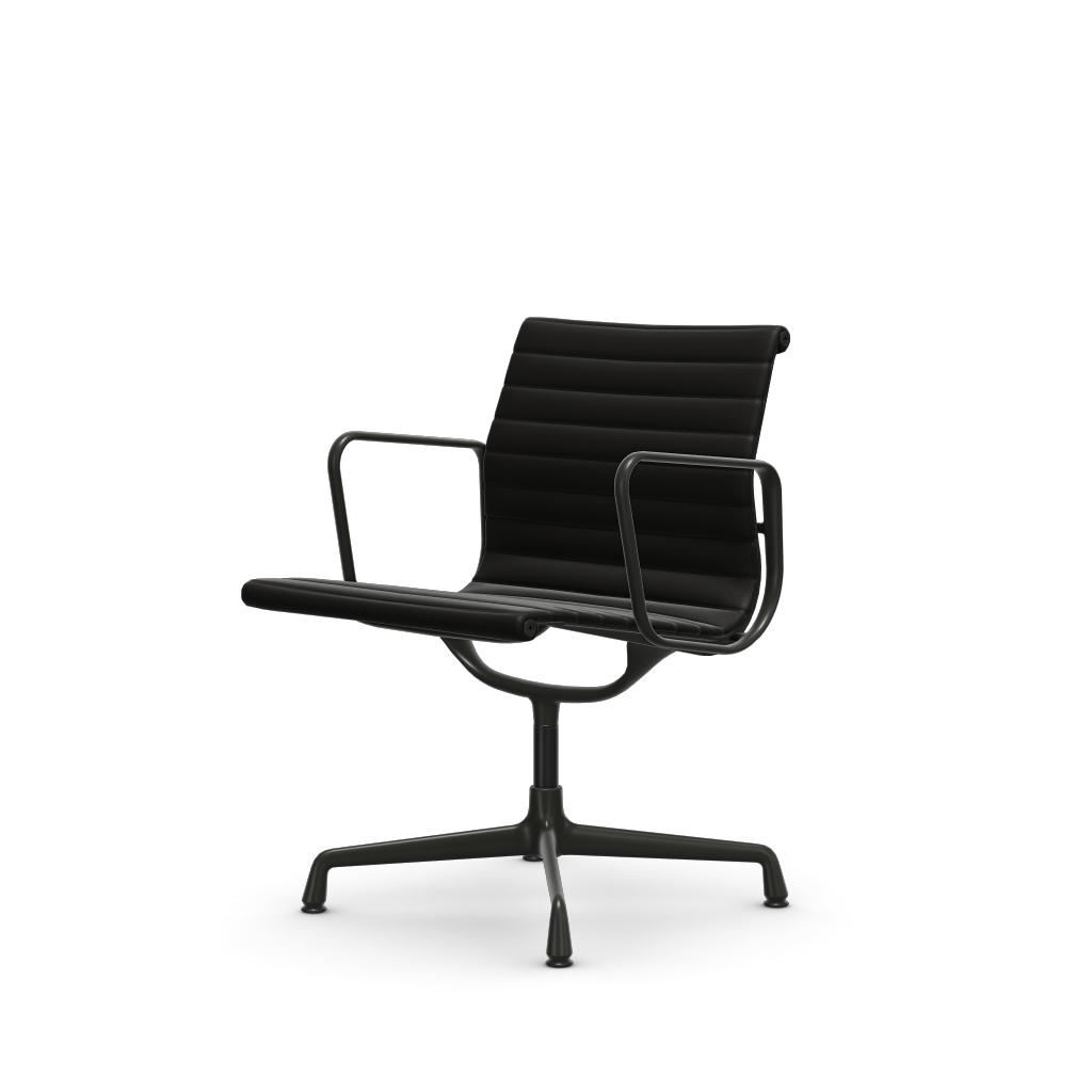 Aluminium Chairs EA 108 swivel – Conference (Cover material - Fabric Leather Premium F)