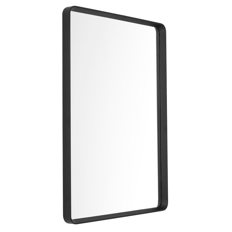 Norm wall mirror by Audo Copenhagen #rectangular, 50 x 70 cm, black #