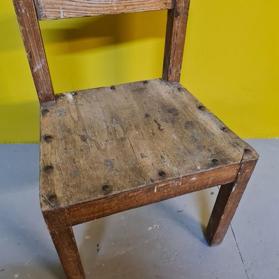 1st Half of the 20th Century French Wooden Childrens Chair, 1930s-VHW-2026723