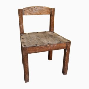 1st Half of the 20th Century French Wooden Childrens Chair, 1930s-VHW-2026723