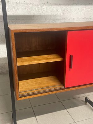 2-Bay Teak Bookcase, 1960s-JHL-2034583