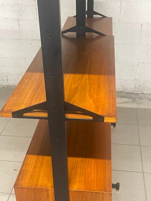 2-Bay Teak Bookcase, 1960s-JHL-2034583