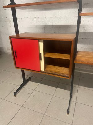 2-Bay Teak Bookcase, 1960s-JHL-2034583